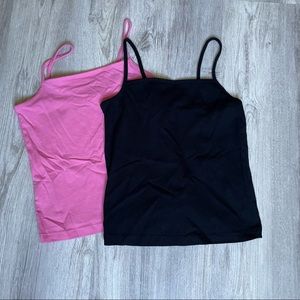 set of 2 wild fable spaghetti strap crop tops (NWOT)